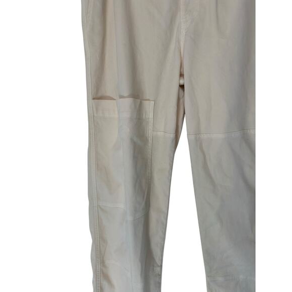 ASKK NY Carpenter Jeans Cream Cargo Casual Mid-Rise Straight Leg Size 30‎ - Picture 8 of 14